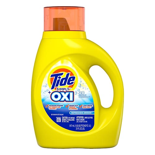 Image for Tide Detergent, Refreshing Breeze,917ml from DOKIMOS EAST MAIN PHARMACY