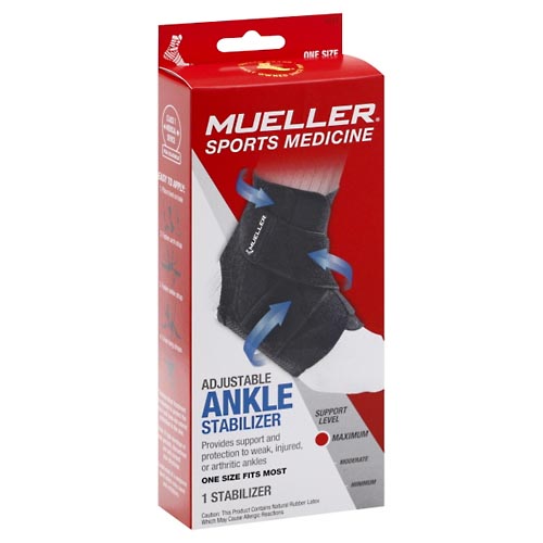 Image for Mueller Ankle Stabilizer, Adjustable,1ea from DOKIMOS EAST MAIN PHARMACY