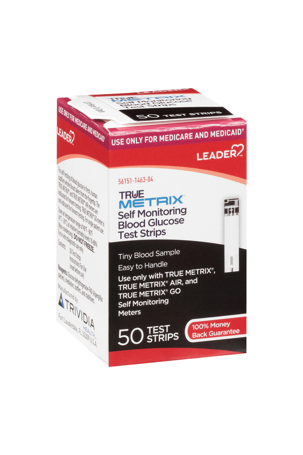 Image for Leader Blood Glucose Test Strips, Self Monitoring,50ea from DOKIMOS EAST MAIN PHARMACY