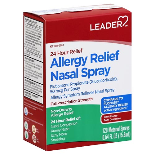Image for Leader Nasal Spray, Allergy Relief,0.54oz from DOKIMOS EAST MAIN PHARMACY