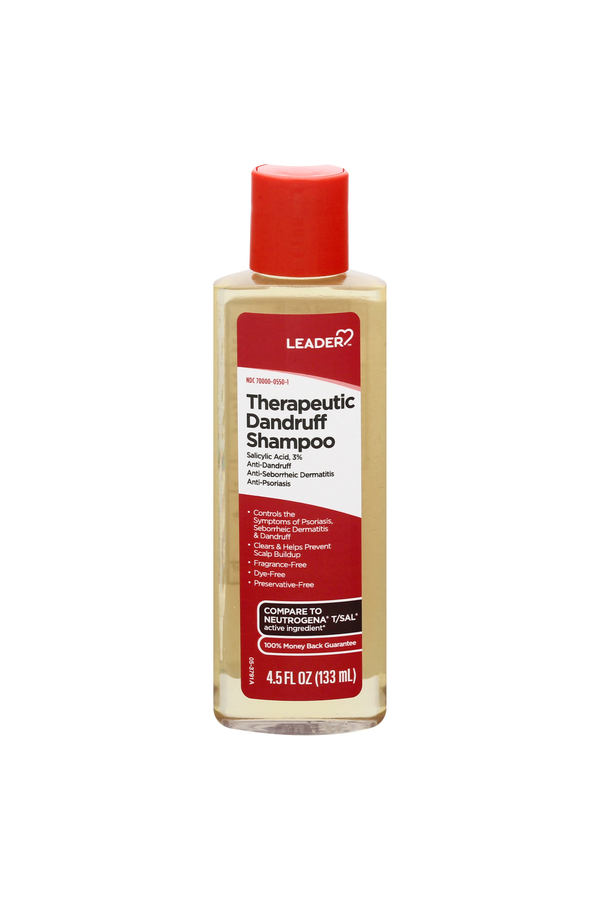 Image for Leader Dandruff Shampoo, Therapeutic,4.5oz from DOKIMOS EAST MAIN PHARMACY