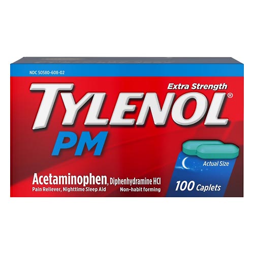 Image for Tylenol Acetaminophen, Extra Strength, Caplets,100ea from DOKIMOS EAST MAIN PHARMACY