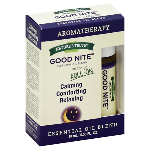 Image for Natures Truth Essential Oil Blend, Good Nite, On The Go Roll-On,0.33oz from DOKIMOS EAST MAIN PHARMACY
