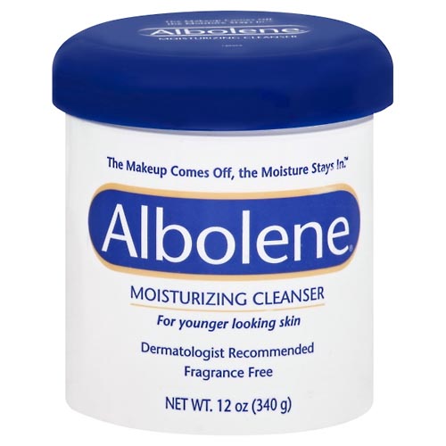 Image for Albolene Cleanser, Moisturizing, Fragrance Free,12oz from DOKIMOS EAST MAIN PHARMACY